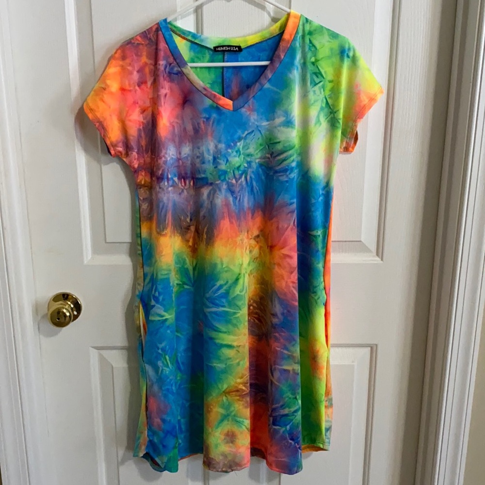 Heimish Unicorn Tie Dye Dress
